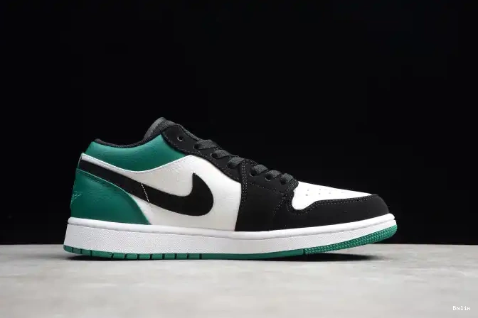 Bmlin Air 1 Low Green 553558-113 Black Mystic White Jordan 0502